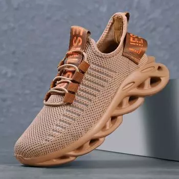 Детская обувь для мальчиков, дышащие повседневные кроссовки, летняя сетчатая удобная детская обувь, спортивные кроссовки для бега 28 коричневый