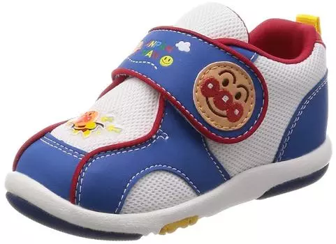 Детская обувь для мальчиков и девочек, детские Anpanman, детские 08, синие см 2E [Anpanman] 12~14,5 см 13,5 синий