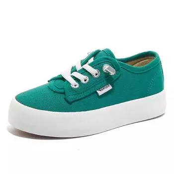 Детская обувь для мальчиков, низкая обувь 2024 года, обувь для девочек из ткани, парусиновая обувь, модная обувь на плоской подошве, обувь для студентов, нескользящая, горячая, симпатичная 22 чёрный