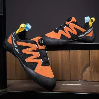 Детская обувь для скалолазания для мальчиков и девочек, треккинговые кроссовки, резиновая подошва, охотничья обувь для треккинга в помещении, тренировочная обувь для скалолазания 32