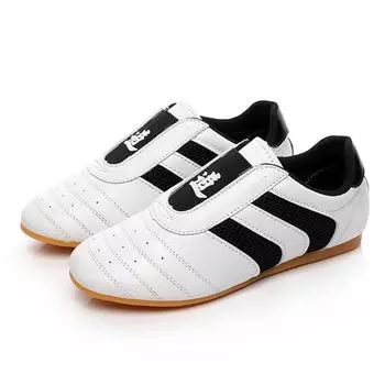 Детская обувь для студентов тхэквондо, износостойкая тренировочная обувь для боевых искусств 26 синий