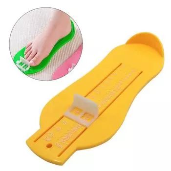 Детская обувь, линейка для измерения размера, инструмент для измерения стопы для младенцев и малышей синий