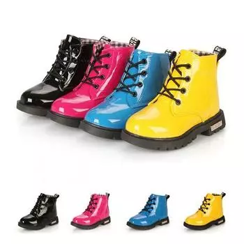 Детская обувь Малыши Мальчики Девочки Зимние Детские Зимние Сапоги Martin