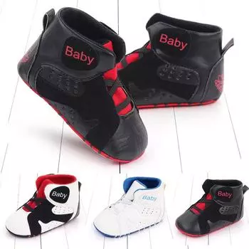 Детская обувь Модная детская обувь Удобная повседневная спортивная обувь для детей 0-1 года Мягкая подошва Прогулочная обувь Трендовая детская теннисная обувь Bebe 11cm