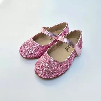 Детская обувь на плоской подошве Baby Jam для девочек ярко-розовый-Y41 150