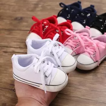 Детская обувь, парусиновые кроссовки для мальчиков и девочек, мягкая противоскользящая подошва, первые ходунки для новорожденных, повседневная обувь для кроватки для малышей, От 0 до 18 месяцев 3/L