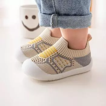 Детская обувь, противоскользящие дышащие носки для детской кроватки, напольные носки с резиновой подошвой для детей, обувь для девочек и мальчиков, сетчатая обувь, тапочки с мягкой подошвой 13 темно-синий