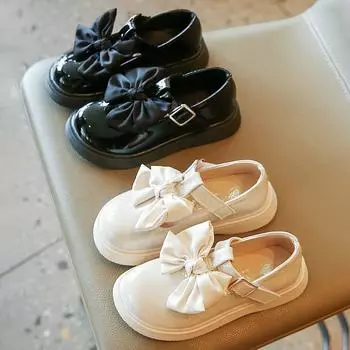 Детская обувь Весенне-осенний стиль Туфли принцессы 27