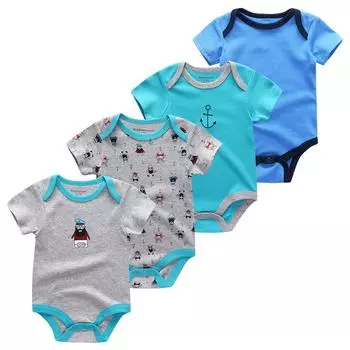 Детская одежда, боди для новорожденных, костюмы с короткими рукавами для малышей, детская одежда BDS4127 3M