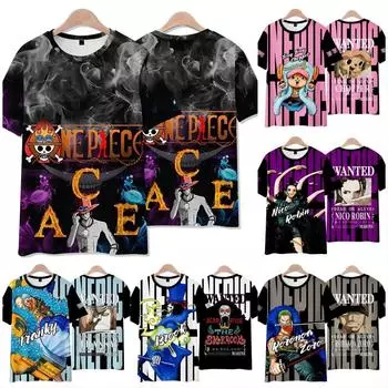 Детская одежда, креативная лоскутная футболка с рисунком, цельная летняя рубашка, модная одежда в стиле аниме для мальчиков, детская одежда, подарок 140