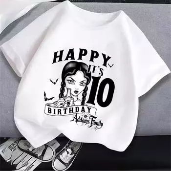 Детская одежда, летняя футболка с рисунком для девочек в стиле аниме, одежда с героями мультфильмов, детский топ, подарок, новинка 3T(100cm)