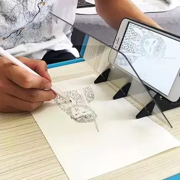 Детская панель для рисования, калька, копировальная площадка, ремесла, портативная форма для рисования на нулевой основе, инструмент для рисования