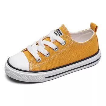 Детская парусиновая обувь 2024 года, повседневная детская обувь из ткани, обувь для родителей и детей, повседневная обувь для студентов, семьи, мамы и папы, подходящая обувь 19 чёрный