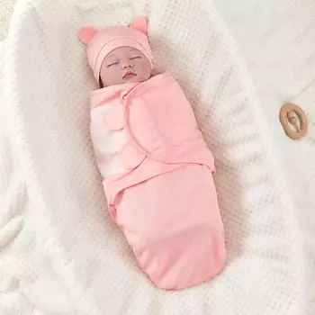 Детская пеленка-шарф с антишоковым эффектом, хлопковый набивной шарф, весенне-летний детский шарф, двухкомпонентное детское одеяло с защитой от ударов