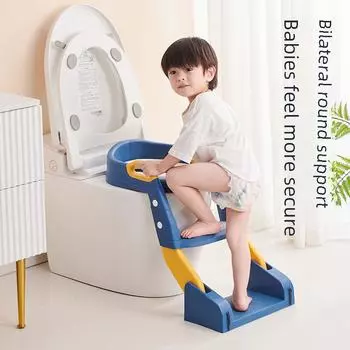 Детская переносная складная лестница для унитаза 3 в 1 и учебное сиденье