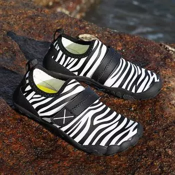 Детская пляжная обувь для отдыха на открытом воздухе, обувь для дайвинга и снорклинга, женская обувь с мягкой подошвой, препятствующая скольжению и порезам, обувь для плавания в ручье 28