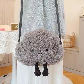 Детская плюшевая игрушка-кукла Dark Clouds, очаровательный подарок для детей, мягкая игрушка-зверь One Size