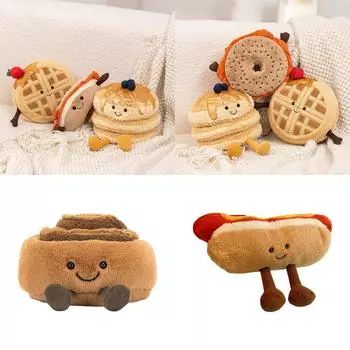 Детская плюшевая игрушка кукла, очаровательный подарок для детей, мягкая игрушка в виде животного One Size