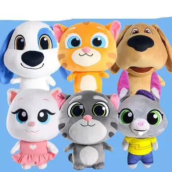 Детская плюшевая кукла, подарочная кукла, плюшевая кукла, неэлектрический секретный подарок, рождественские поздравления, праздничный подарок, игрушка, декоративная подушка 28cm