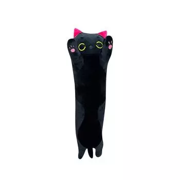 Детская подарочная спальная подушка с длинным котом, креативные декоративные подарочные украшения One Size белый