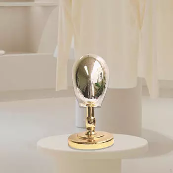 Детская подставка для головы манекена для шапок, держатель для парика, дисплей для хранения, подвесной салон золотистый