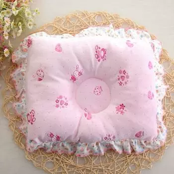 Детская подушка, подушка для формирования головы новорожденного с защитой от отклонений, подушка для здоровья ребенка, подушка для защиты головы новорожденного, все сезоны красный