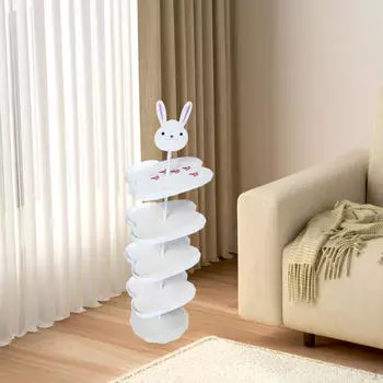 Детская полка для обуви, 5 ярусов, держатель для обуви белый