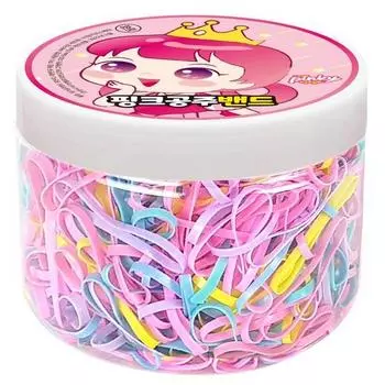Детская повязка на голову Pink Princess Case Type, популярный персонаж в Корее
