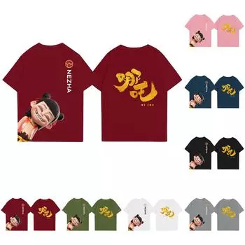 Детская повседневная футболка с круглым вырезом и короткими рукавами с принтом 100 армия зеленый