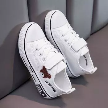 Детская повседневная обувь сетчатые кроссовки для мальчиков спортивные дышащие теннисные кроссовки для маленьких девочек весенняя мода Shell белые кроссовки 26(Insole17cm)