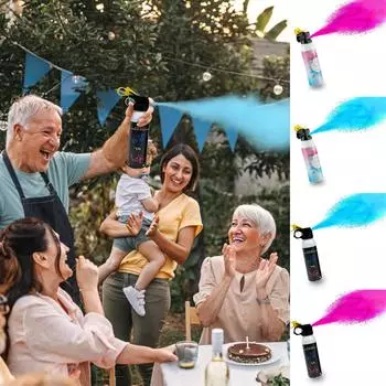 Детская присыпка для душа для определения пола ребенка Пудра-спрей для определения пола по цвету синий и One Size