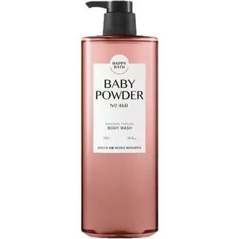 Детская присыпка для душа Happy Bath Moisture Perfume, 760 г, 1 корейская косметика