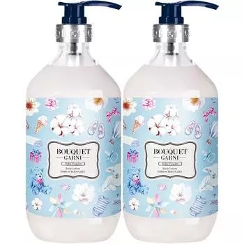 Детская присыпка-лосьон для тела Bouquet Garni, 1 л, 2 шт.