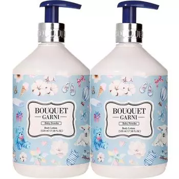 Детская присыпка-лосьон для тела Bouquet Garni, 520 мл, 2 шт.