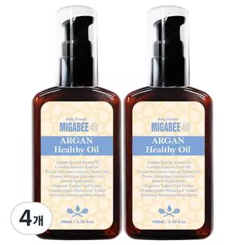 Детская присыпка Migavi Argan Hair Oil, 100 мл, 4 шт.