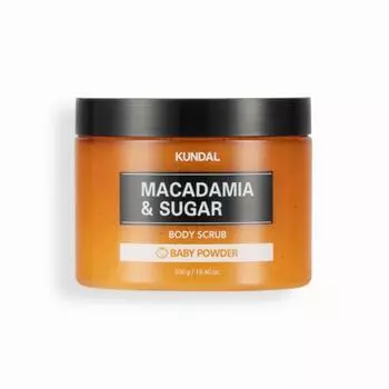 Детская присыпка-скраб для тела KUNDAL Macadamia & Sugar 550 г 1 PCS