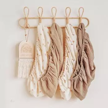 Детская простыня на резинке, дышащая и хлопковая простыня для коляски, однотонный съемный чехол для младенцев, комфортный отдых, дропшиппинг