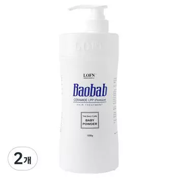 Детская пудра Lopen Baobab Ceramide LPP Premium Hair Treatment, 1000 г, 2 шт.