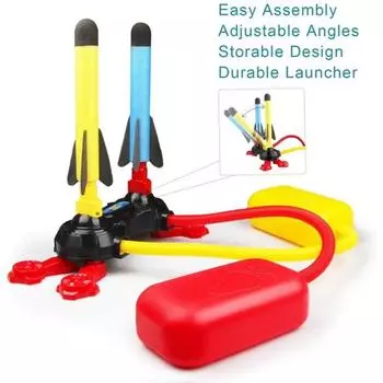 Детская ракетная установка, научная развивающая игрушка для активного отдыха, многопользовательская игра, игрушка для подарка