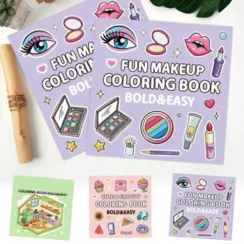 Детская раскраска Раскраска для детского сада Индивидуальная книга рисования с изображением еды и фруктов One Size