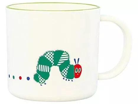 Детская расписная кружка молочного цвета Kaneshotouki Harapeko Aomushi 807332, 6,7 жидких унций (190 мл), Детская посуда