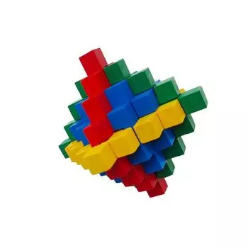 Детская развивающая деревянная головоломка «Замок Лубаня» в древнем стиле