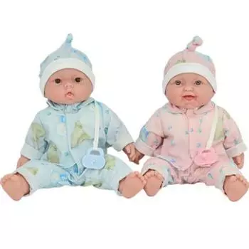Детская реалистичная кукла Berenguer NO 350242 Rattukudle Little Twins, разноцветные, популярные игрушки для корейских детей