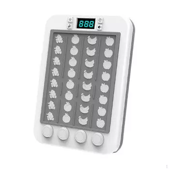 Детская ритмическая игра, игрушка-фиджет, музыкальная головоломка, сенсорная, танец с надавливанием пальцами, танцы серый