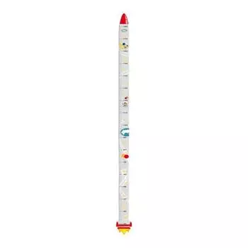 Детская ростовая диаграмма Наклейка на стену Детская комната Детская спальня От младенца до взрослых Мальчики Девочки Измерение роста Линейка Мультяшное украшение Наклейка E