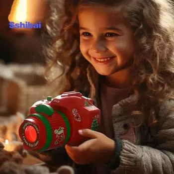 Детская рождественская проекционная камера, игрушка, забавная образовательная проекция на стену и потолок, стимулирующая развитие мозга, проектор изображений для детей B зелёный