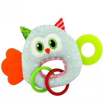 Детская ручная игрушка-погремушка, музыкальная жвачка может укусить ребенка, обучение хватке зелёный