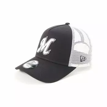 Детская сетчатая кепка Nippon Professional Baseball Chiba Lotte Marines YTH940AFTR NPB CLOMAR BLK WHI 25J [New Era] YOUTH52-56 см
