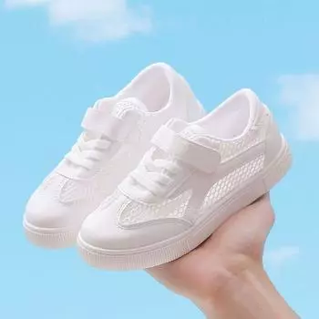 Детская сетчатая обувь для весенних и летних сноуборд-ботинок 26 yards inner length 16.5cm белый