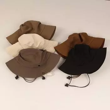 Детская шапка, детская шляпа от солнца, шляпа рыбака, походная шляпа, однотонные тонкие быстросохнущие шапки